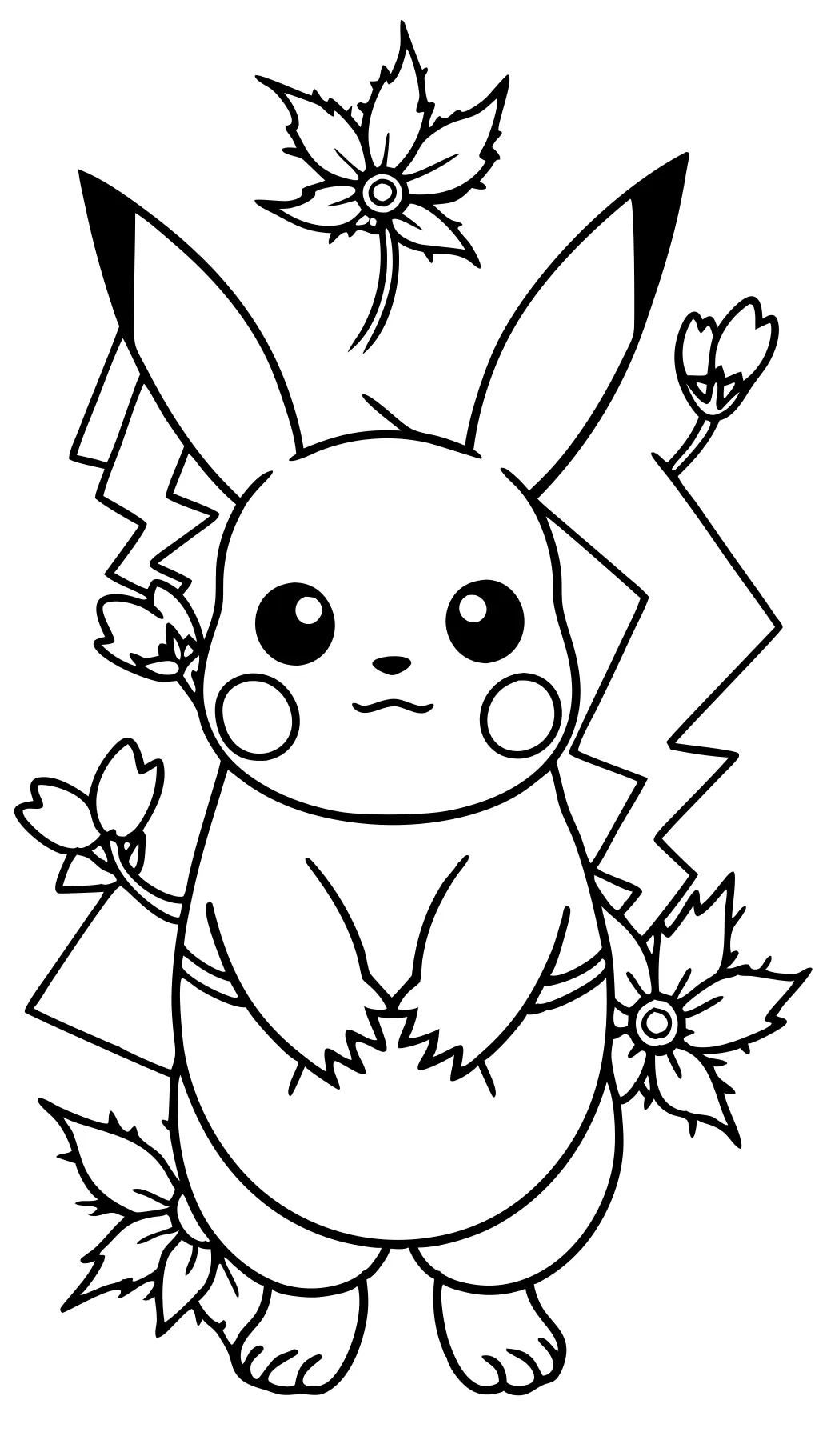 coloriage pikachu